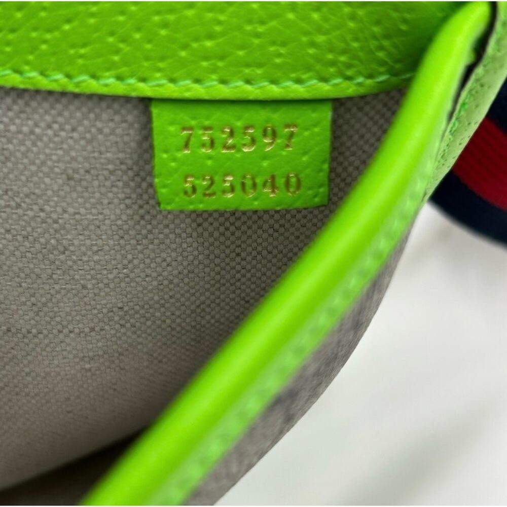Women's Gucci GG Supreme OPHIDIA belt bag adjustable 80 cm made in Italy - Picture 10 of 10